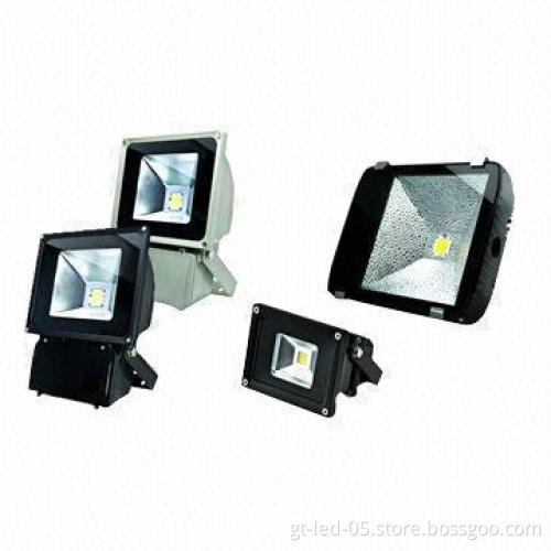 LED Floodlights with 8,000 to 10,000K Temperature, 90lm/W High-brightness, CE and RoHS Marked
